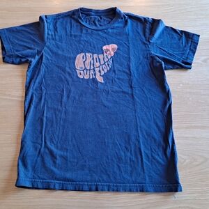 Vintage RARE Patagonia Organic Cotton Tee Women's XS Whale Project